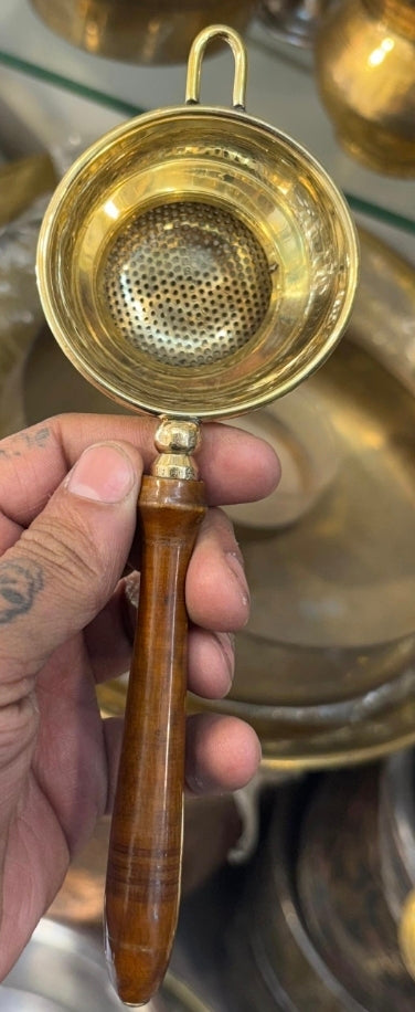 Premium Brass Tea Strainer (Chah Pouni)