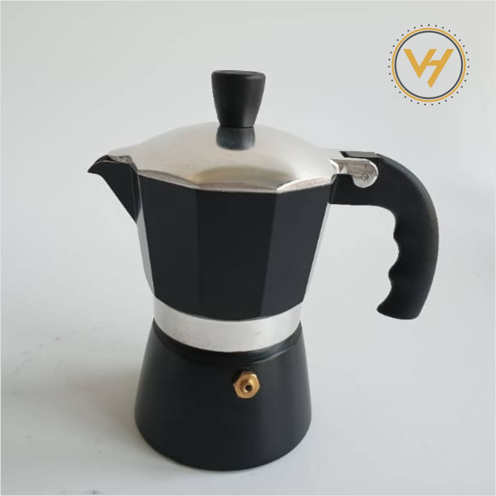 3-Cup Stovetop Moka Pot Espresso Maker