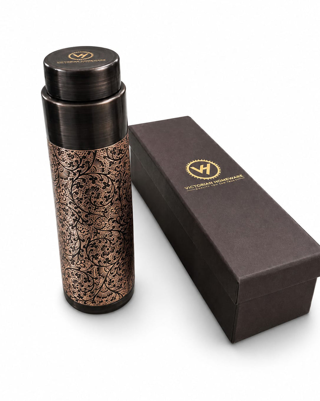 Royal Heritage Antique Copper Bottle – 950ml