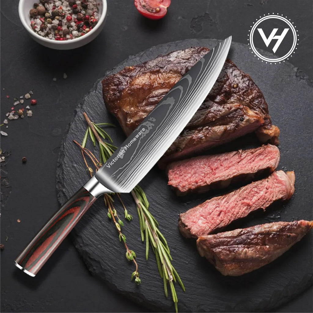 Stainless Steel Chef Knife (8")