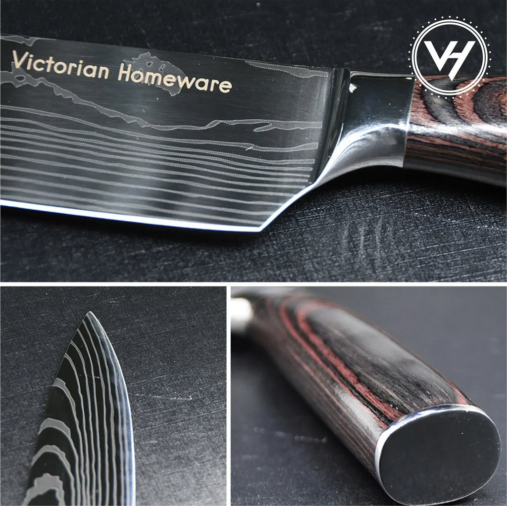 Stainless Steel Chef Knife (8")