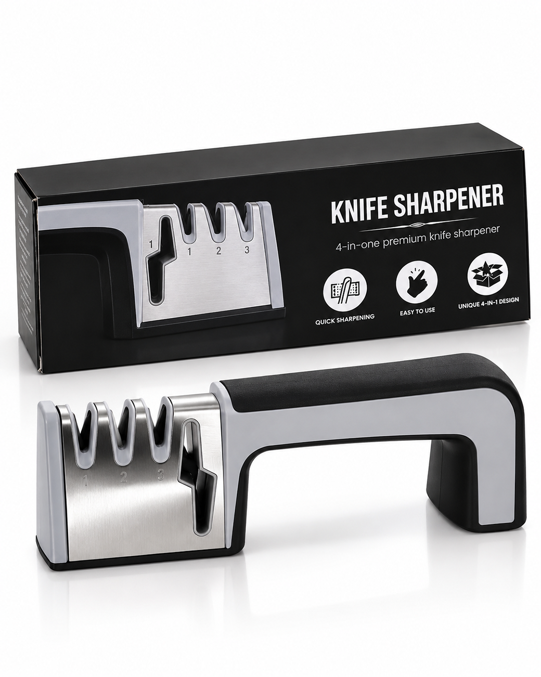 Premium 4-in-1 Knife Sharpener