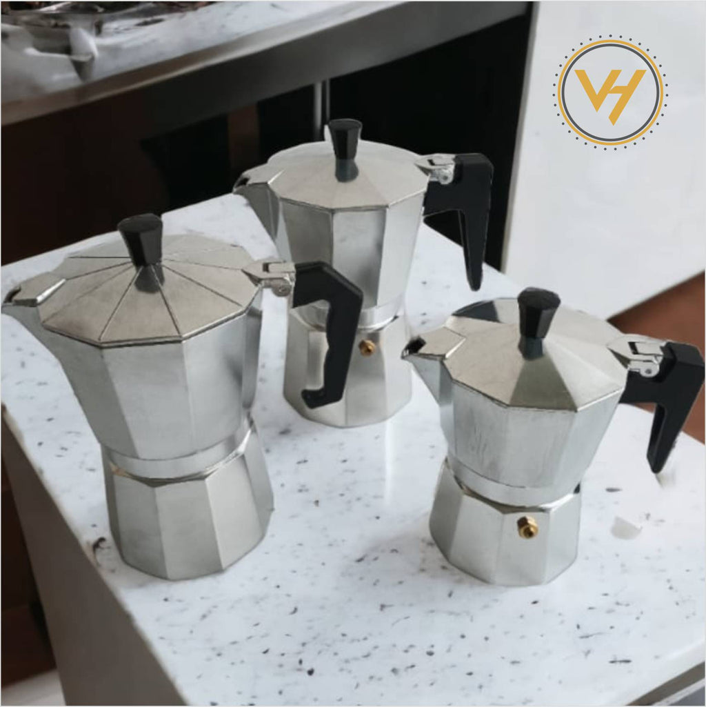 Italian Espresso Coffee Maker (Moka Pot)