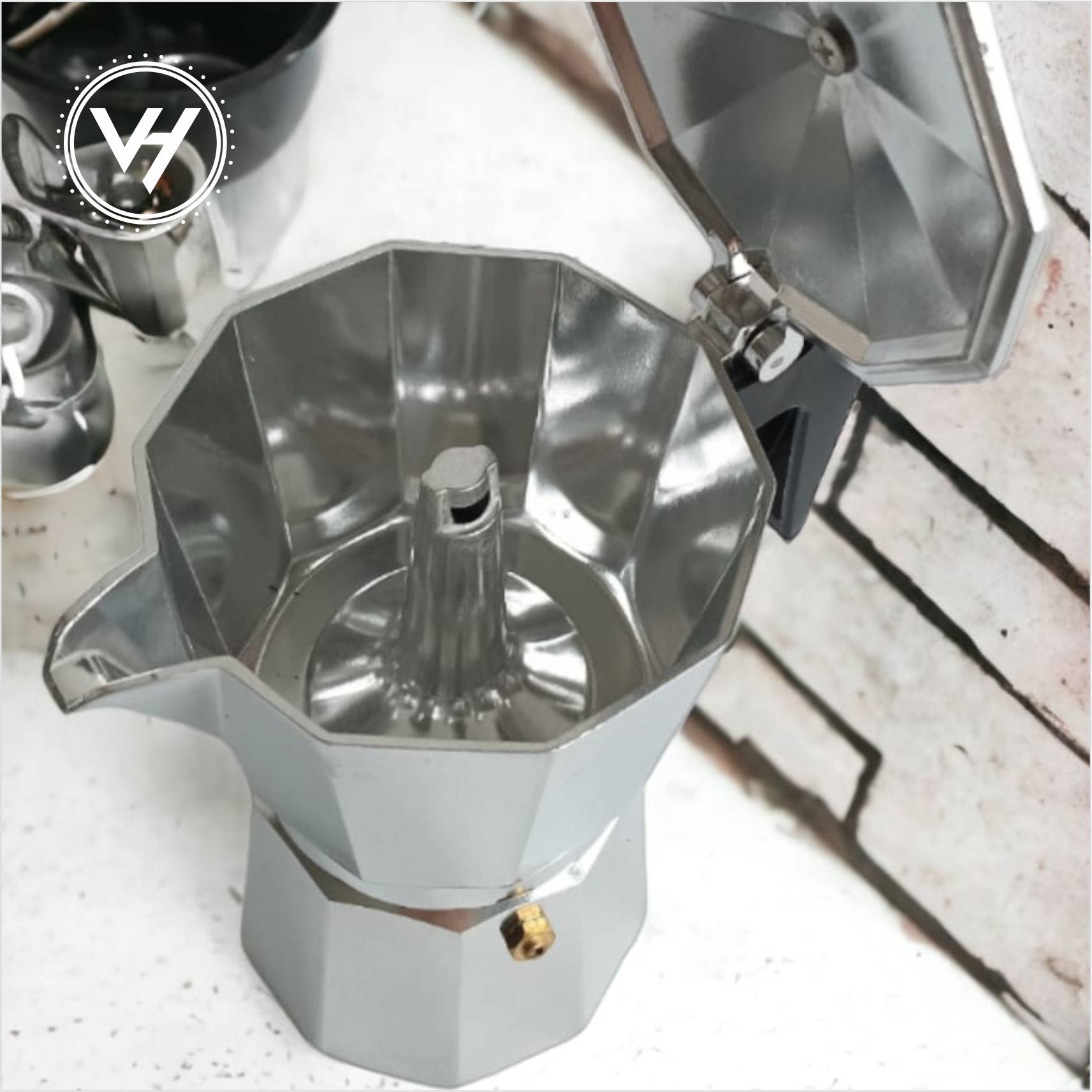 Italian Espresso Coffee Maker (Moka Pot)