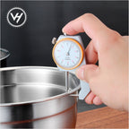 Salad Bowls with Lid + Silicone Bottom 5 PCS Set